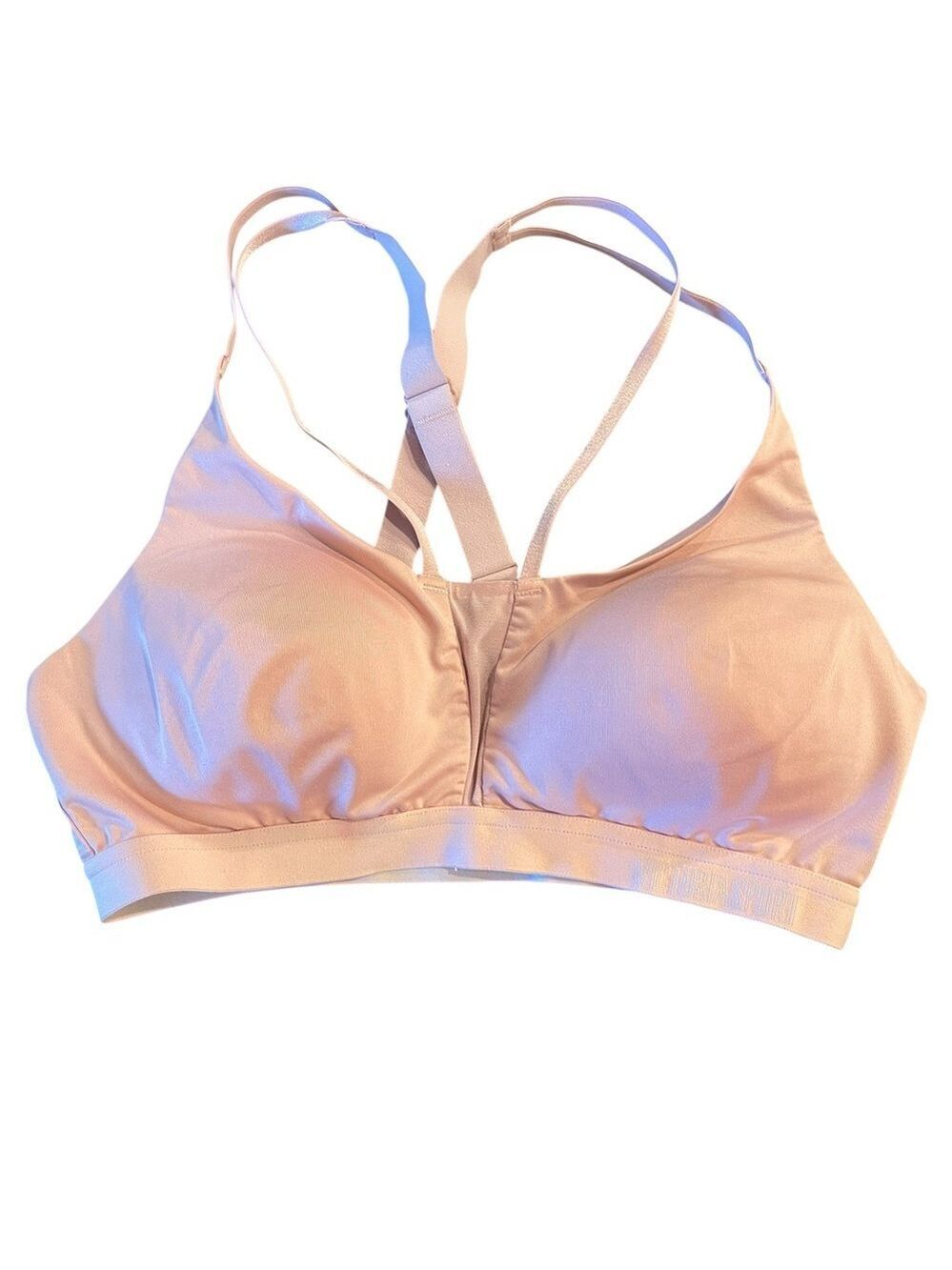 Victoria Sport Lightweight Victoria's Secret Sports Bra Racerback 36B Pink